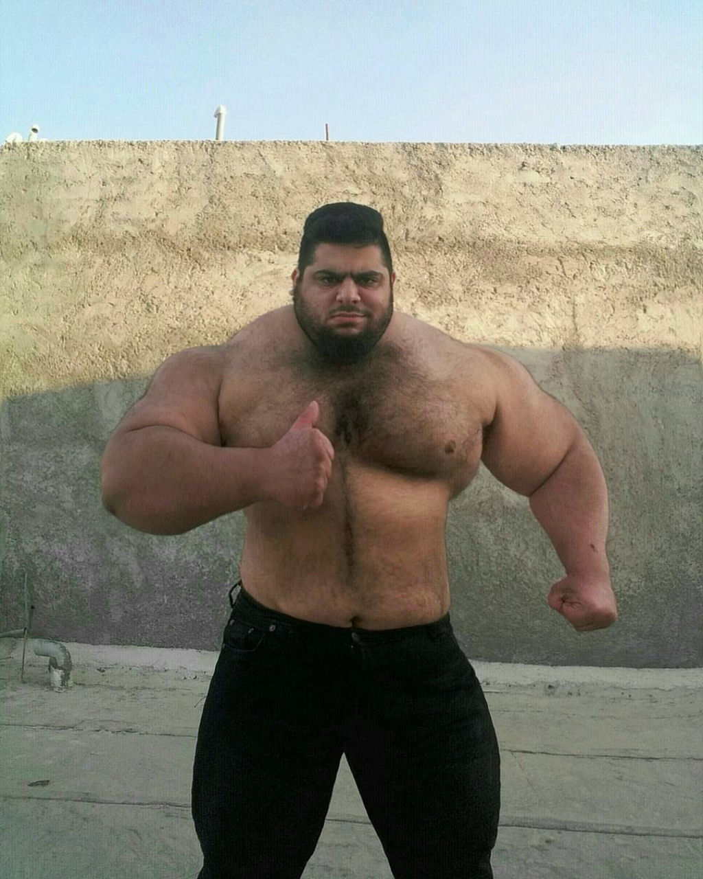 Pensa num cara grande: Hulk existe e é iraniano 06