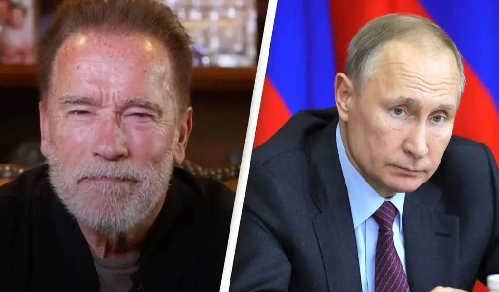 A emotiva mensagem de Schwarzenegger aos russos e uma forte pedido a Putin