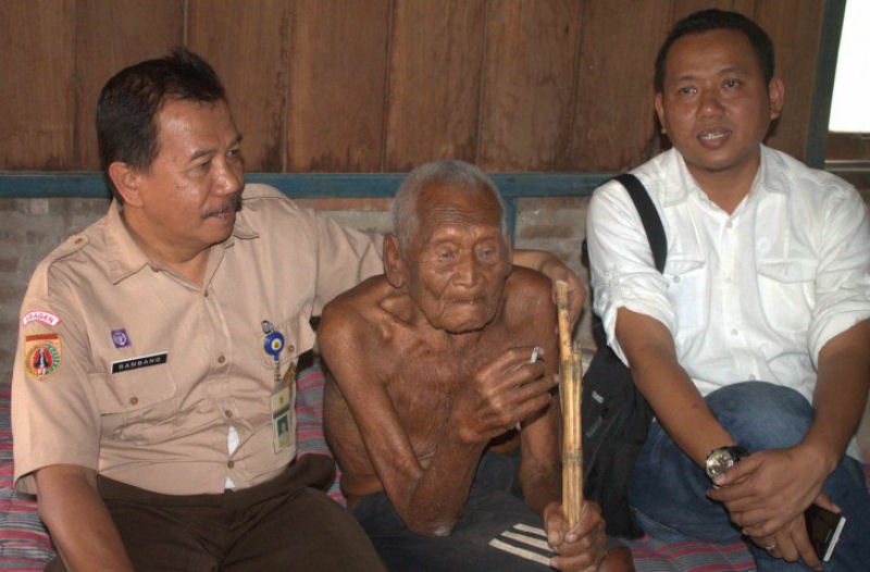Um indonésio sustenta que nasceu em 1870, há 145 anos