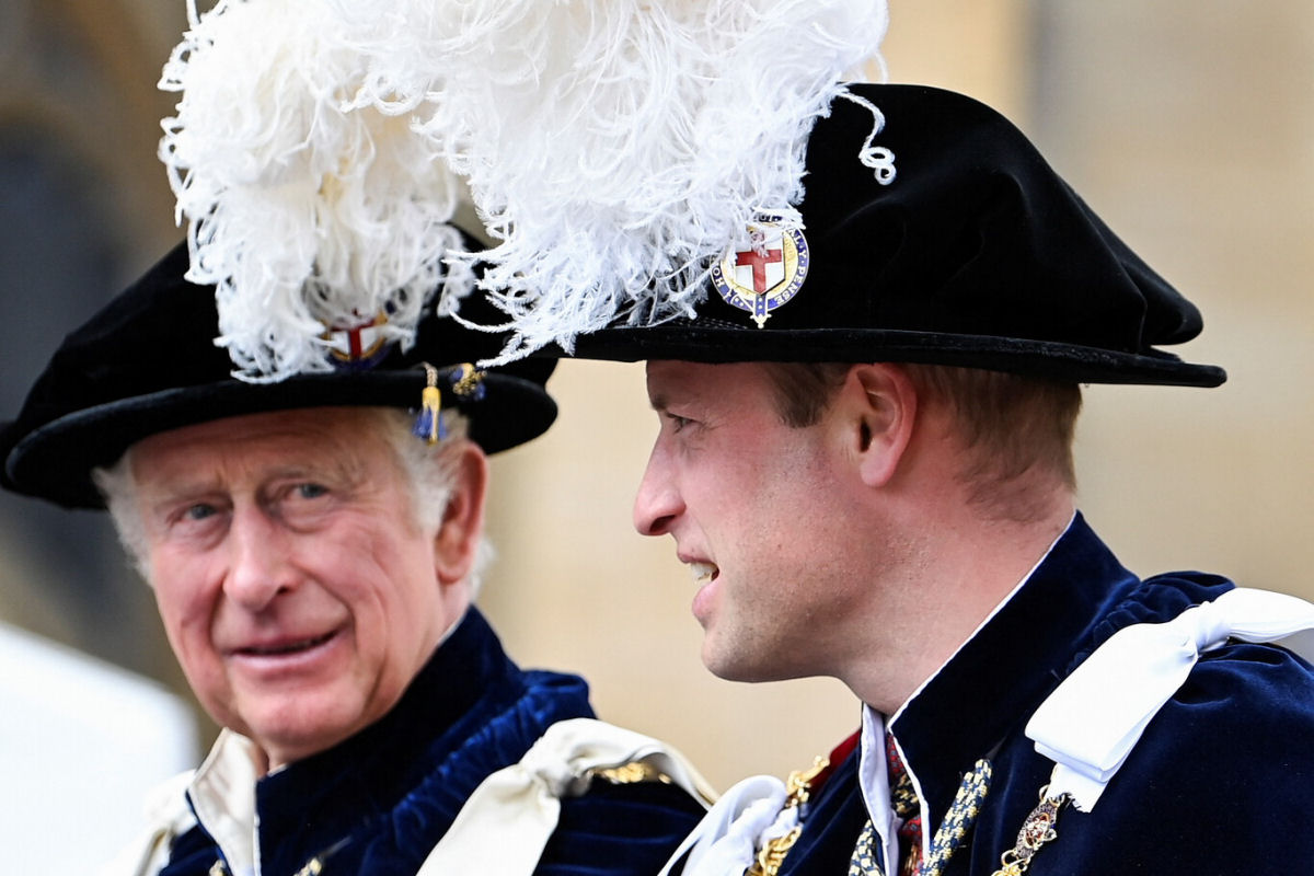 Charles III herdou o trono, mas o problema  que a Inglaterra quer que seu filho William reine