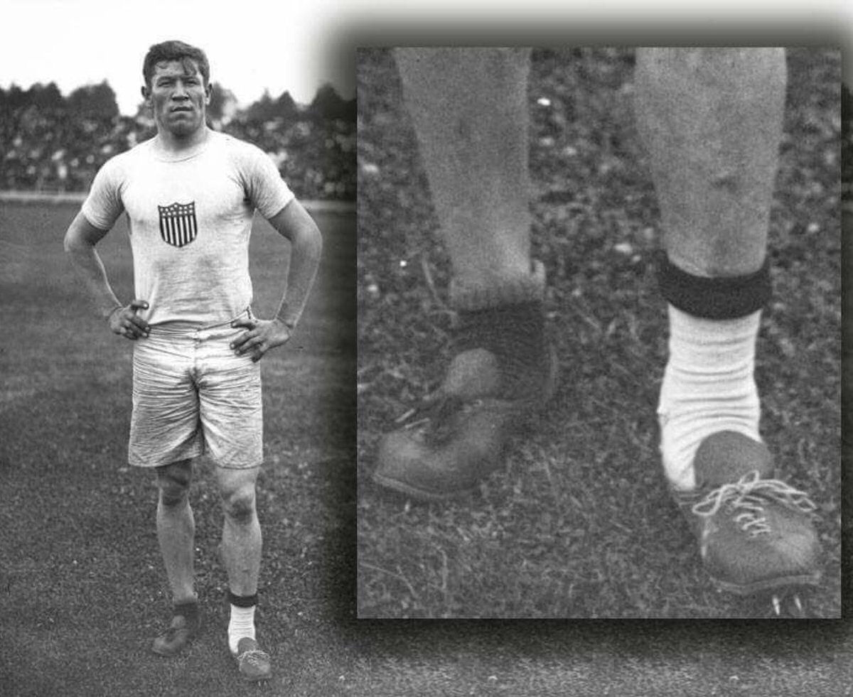 Nas Olimpíadas de 1912, um índio ganhou duas medalhas de ouro com tênis que alguém jogou no lixo