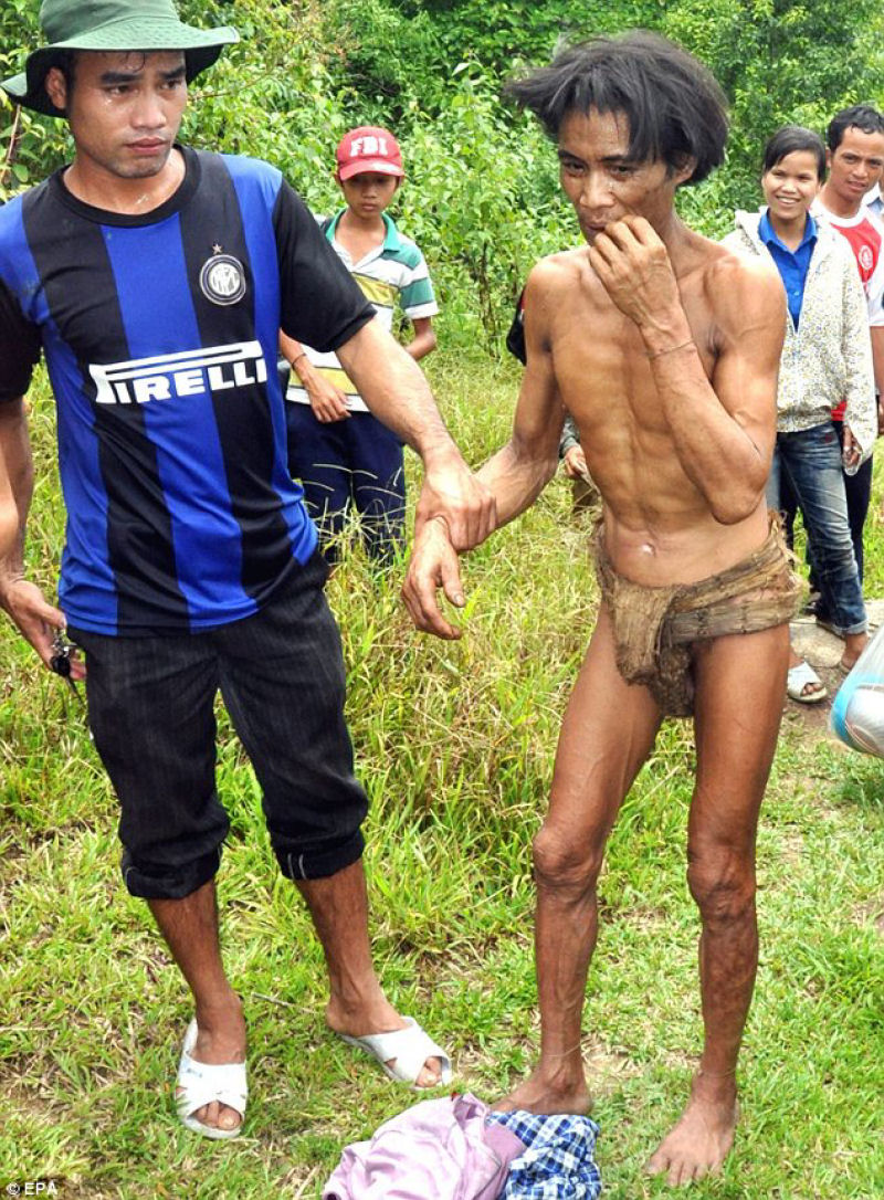 Encontram Tarzans da vida real vivendo nas profundezas da floresta no Vietn