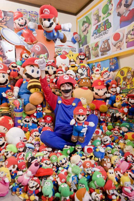 Geek japons  o maior f do mundo de Super Mario