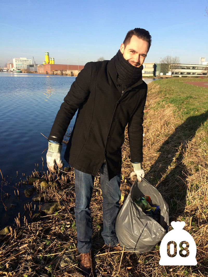 Eco-herói holandês prova que um homem pode fazer a diferença 12