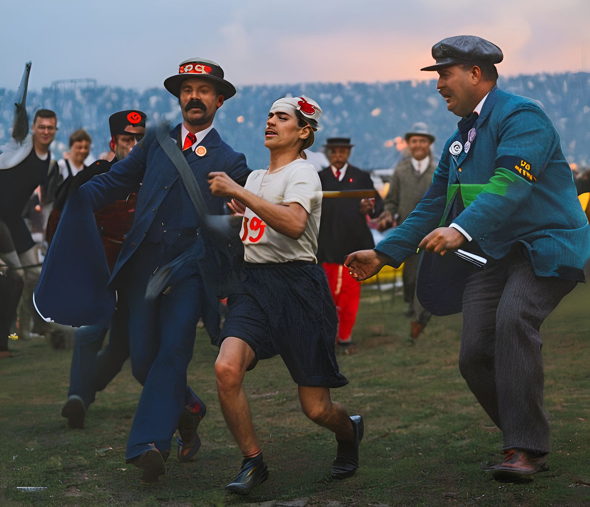 O atleta que entrou para a história ao não vencer a maratona de 1908 em Londres