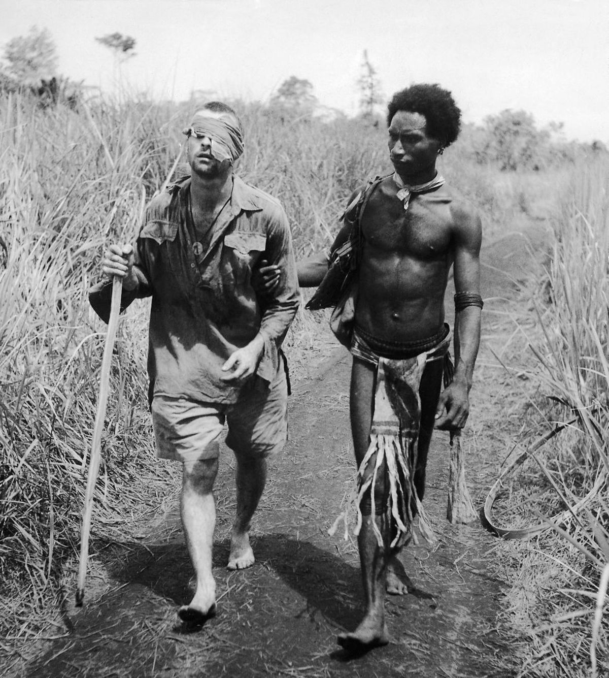Os povos indígenas de Papua Nova Guiné salvaram centenas de soldados feridos na Segunda Guerra Mundial 01
