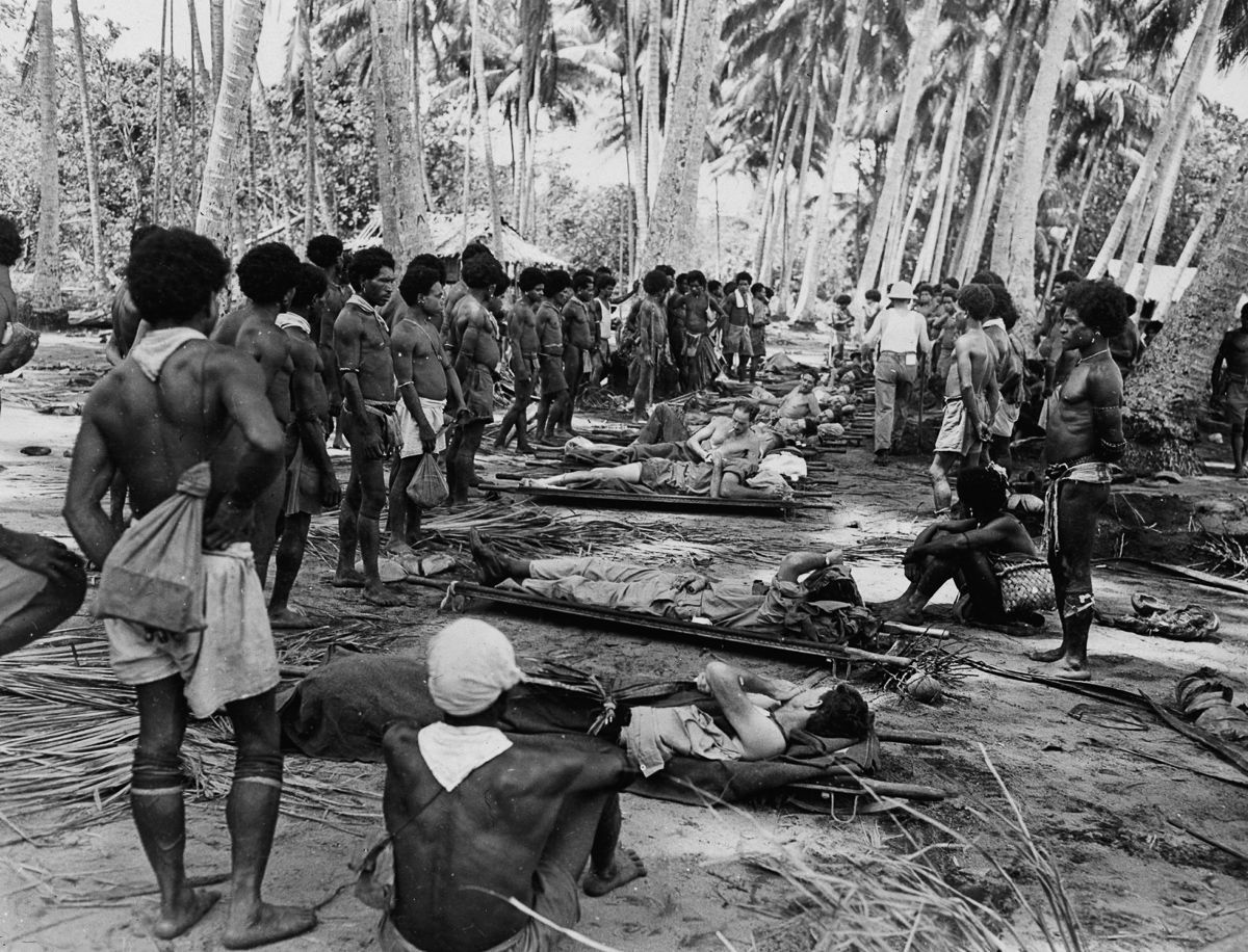 Os povos indígenas de Papua Nova Guiné salvaram centenas de soldados feridos na Segunda Guerra Mundial 07