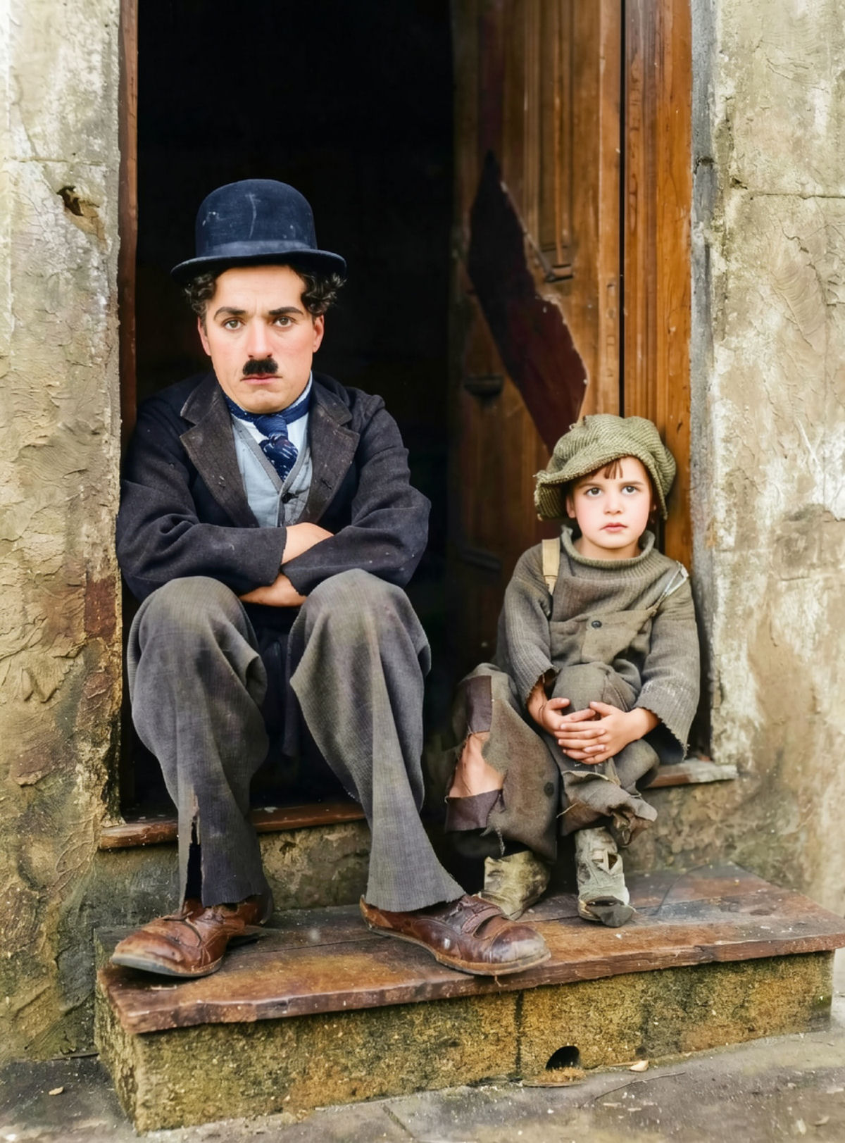 Como a mãe e o padrasto do 'Garoto', criado por Chaplin, gastaram sua fortuna de 4 milhões de dólares