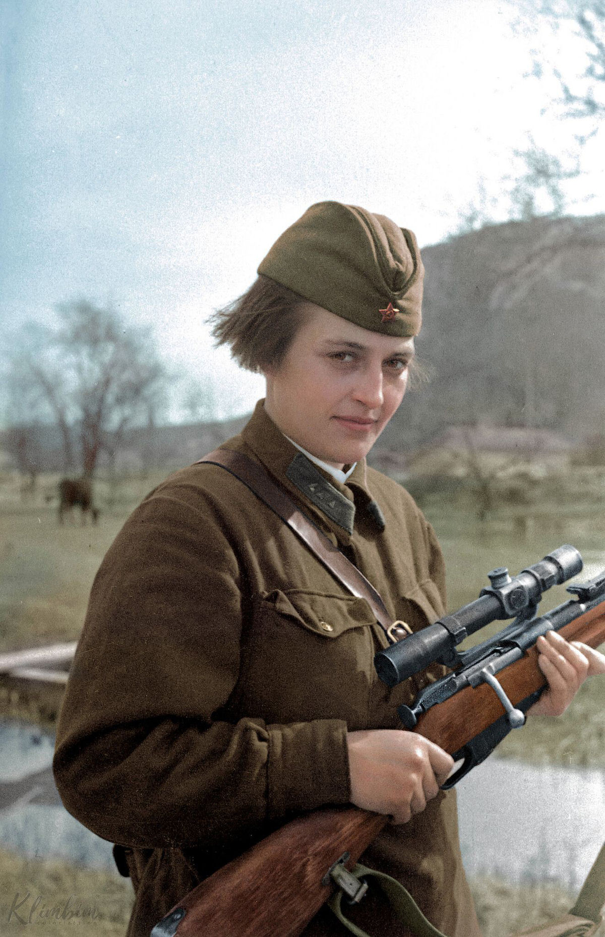 O dia que a maior sniper da história visitou Nova York