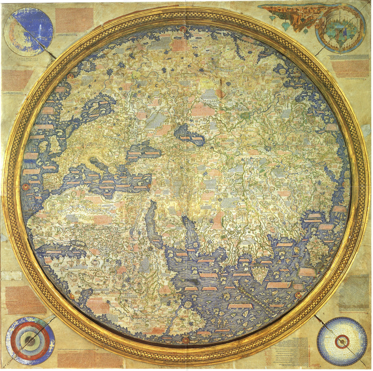 Mappa Mundi O Maior Mapa Medieval Do Mundo MDig
