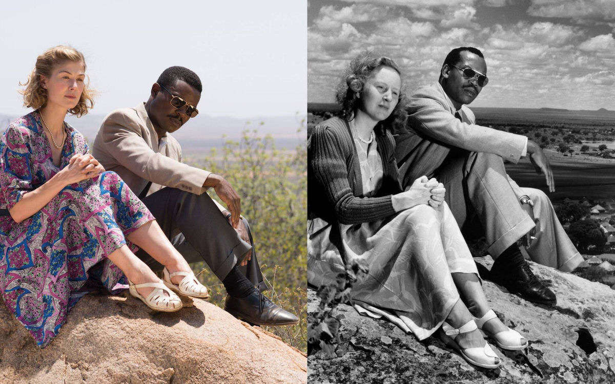 Um Reino Unido: a história real do primeiro presidente do Botswana e a mulher inglesa que ele amava