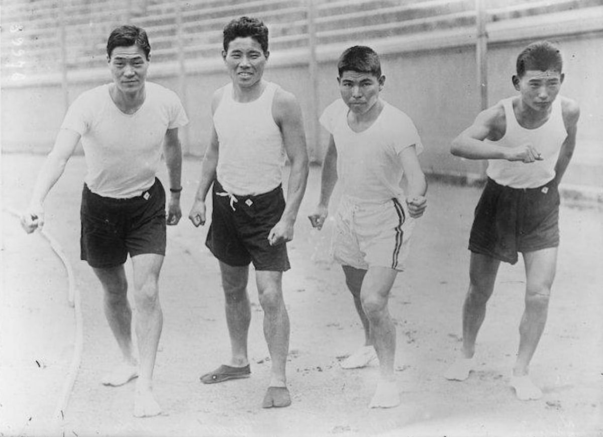 Em 1912, um japonês começou uma maratona olímpica e só terminou em 1967
