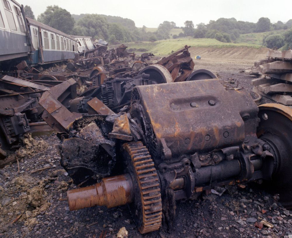 A histria do dia em que as Ferrovias Britnicas deliberadamente provocaram um acidente ferrovirio