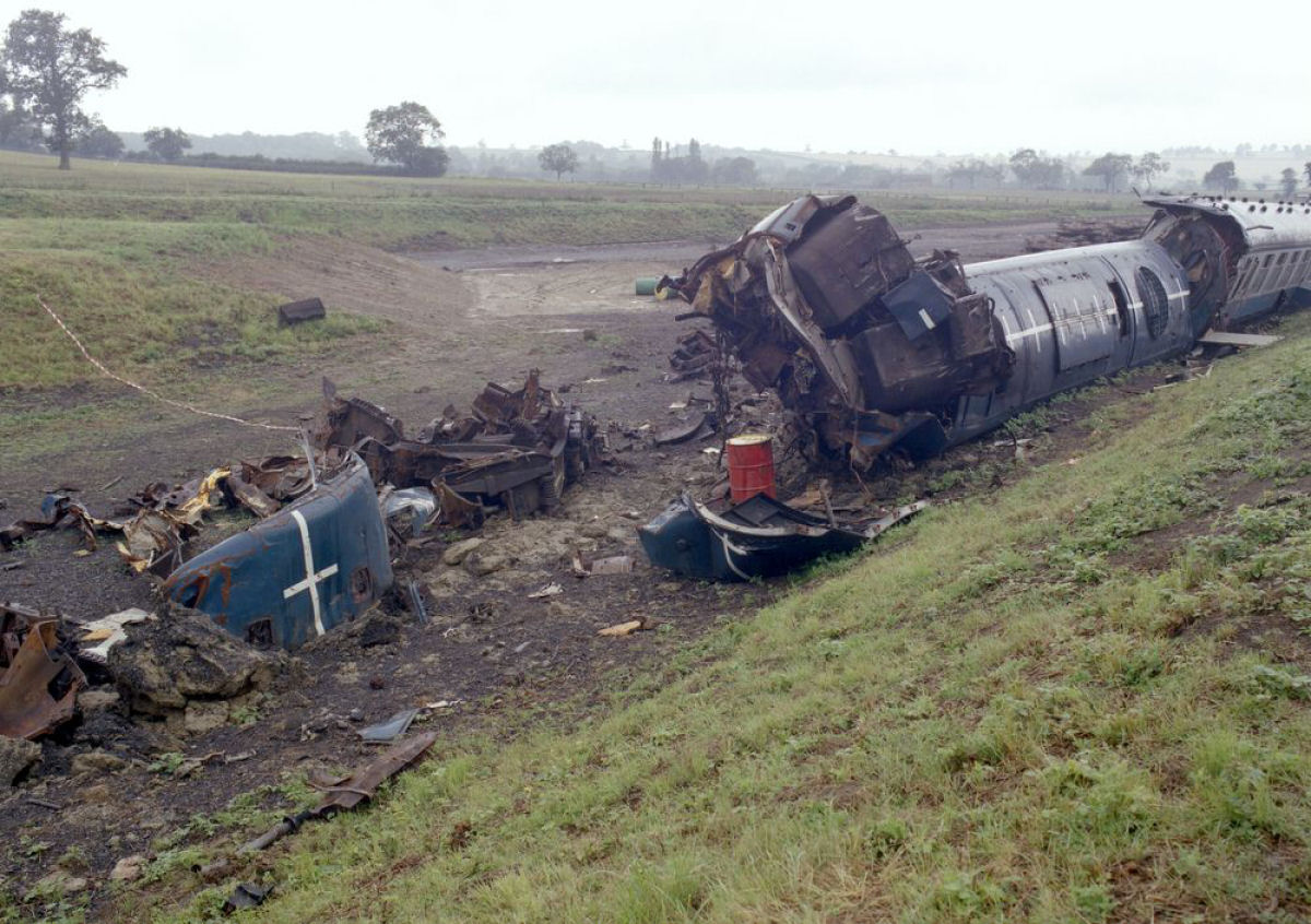 A histria do dia em que as Ferrovias Britnicas deliberadamente provocaram um acidente ferrovirio