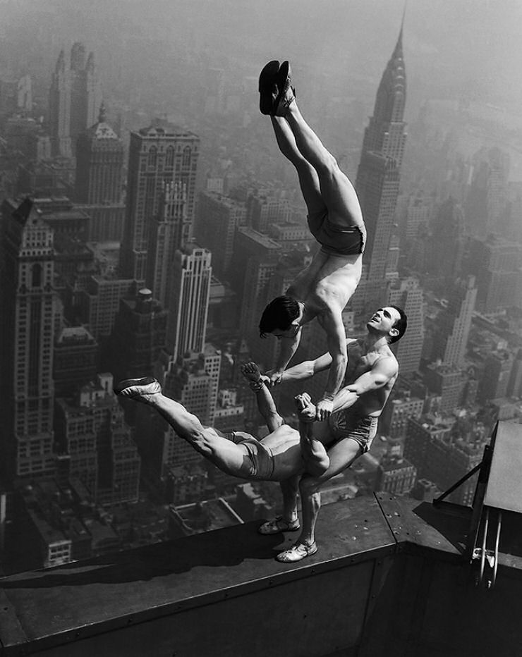 Os acrobatas do Empire State de 1934