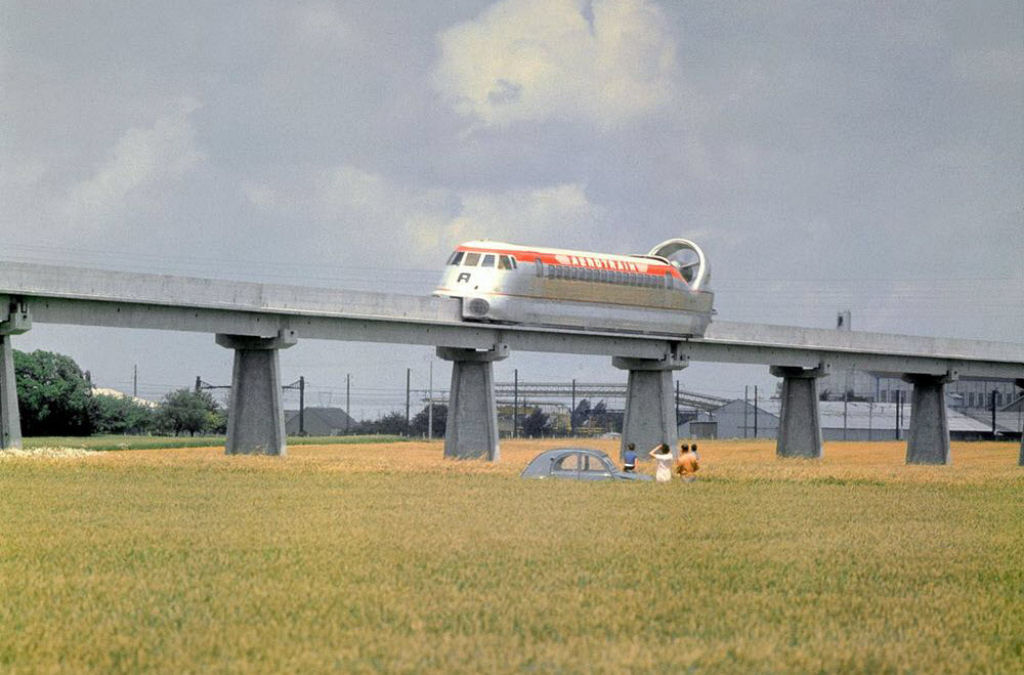 Aerotrem, o trem de alta velocidade que quase revolucionou o transporte ferroviário
