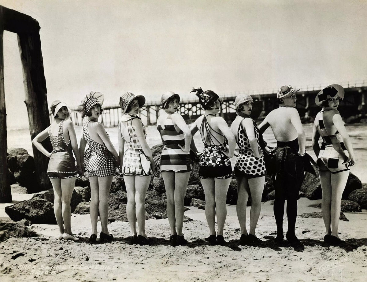 Estas banhistas tinham os joelhos mais sexy da Amrica em 1914 14
