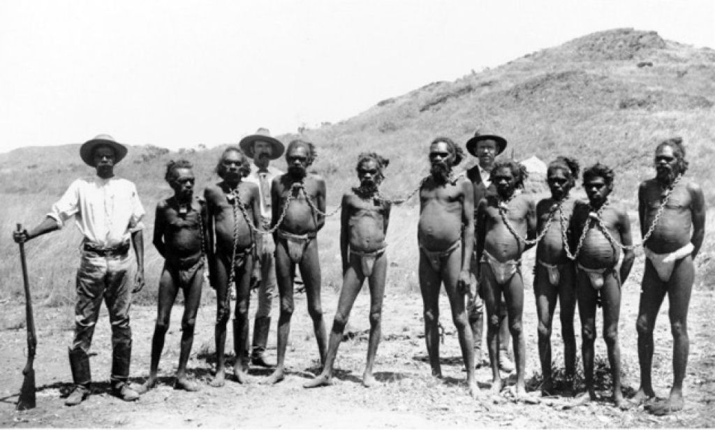 Guerra Negra: Quando pagavam cinco libras pela captura de um aborigene na Tasmnia
