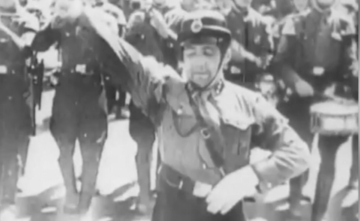 'Caminhada de Lambeth - Estilo Nazi', o curta que parodiou a propaganda nazista