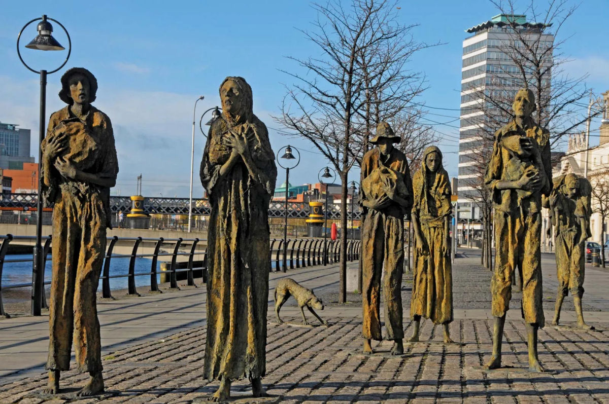 O que realmente causou a fome da batata na Irlanda?