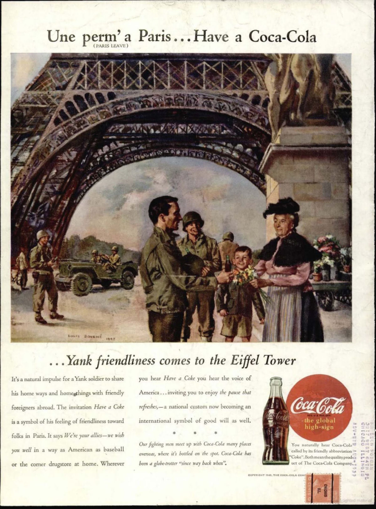 O dia em que a Coca-Cola desembarcou na França, em 1950 07