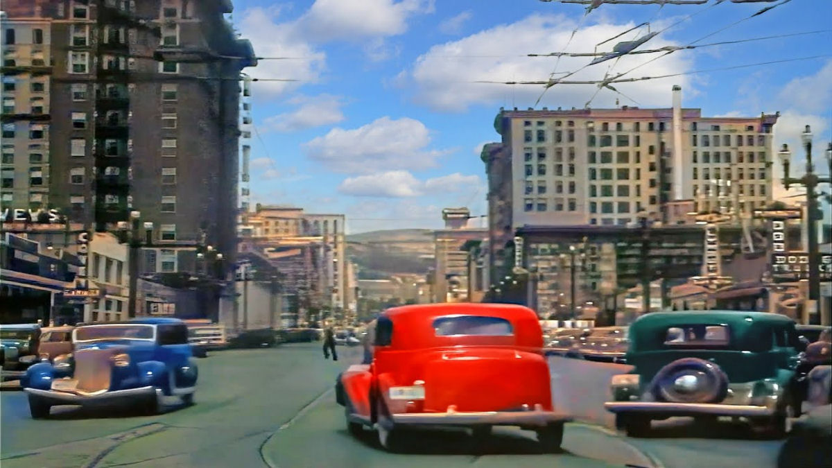 Filmes colorizados mostram a vida cotidiana do incio do sculo XX