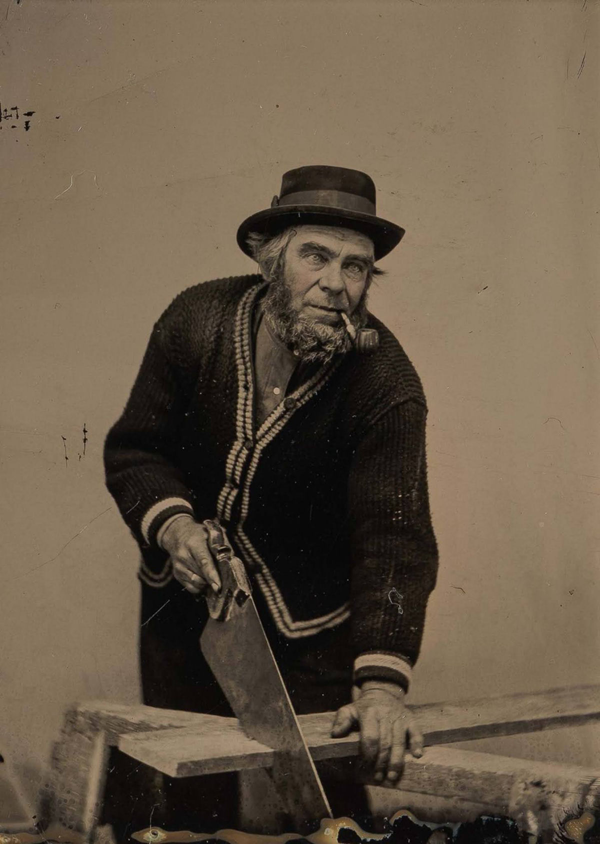 Ferrótipos ocupacionais: trabalhadores posando com as ferramentas de seu ofício em meados do século 19 01