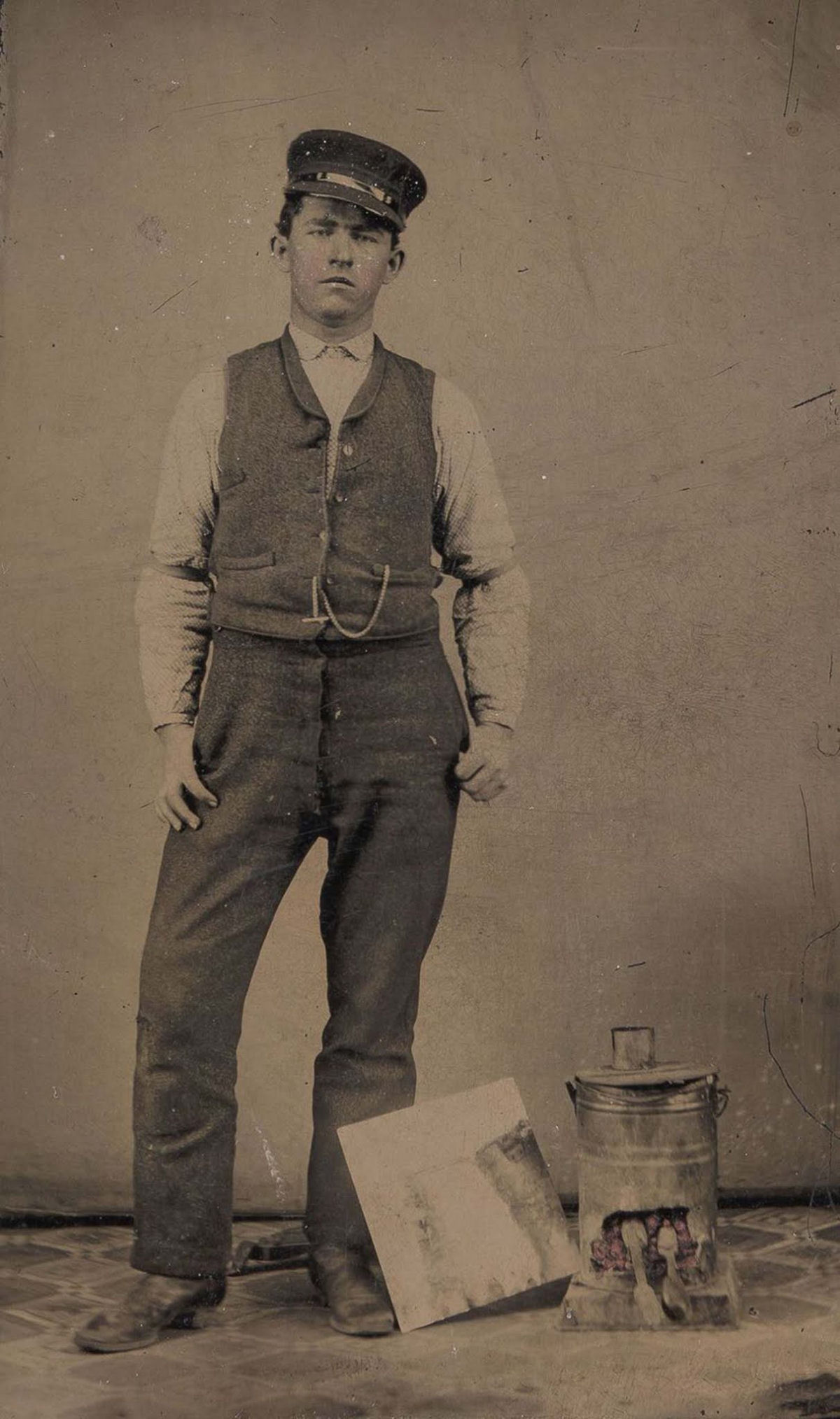 Ferrótipos ocupacionais: trabalhadores posando com as ferramentas de seu ofício em meados do século 19 08