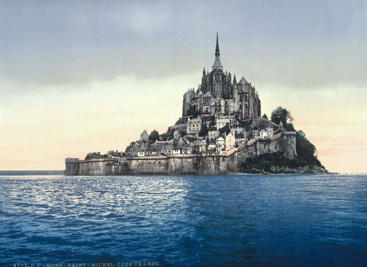 Espetaculares cartões postais em fotocromo mostram a França em cores vibrantes no final do século XIX 02