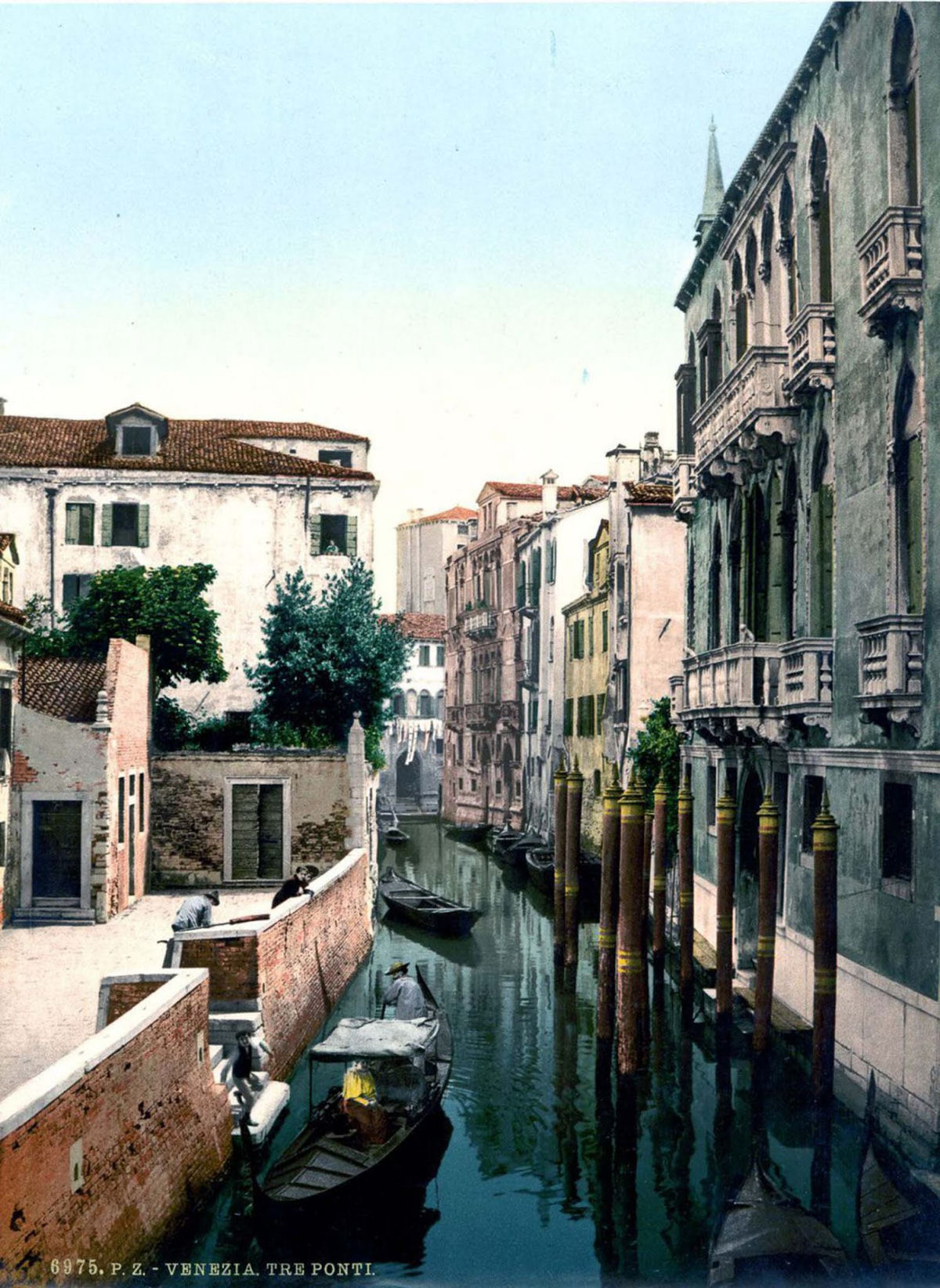 As belas fotos coloridas de Veneza, em 1890, feitas pelo processo de fotocromo 12