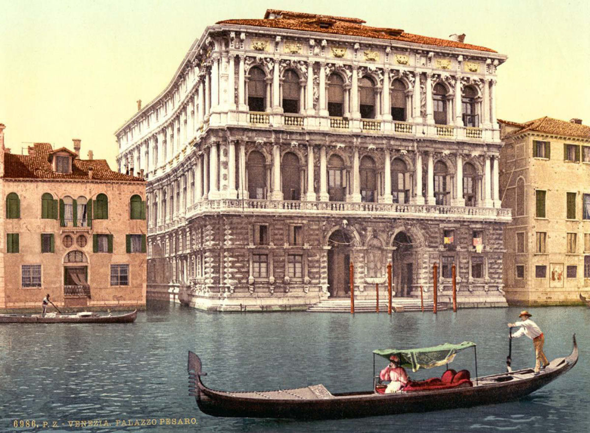 As belas fotos coloridas de Veneza, em 1890, feitas pelo processo de fotocromo 14