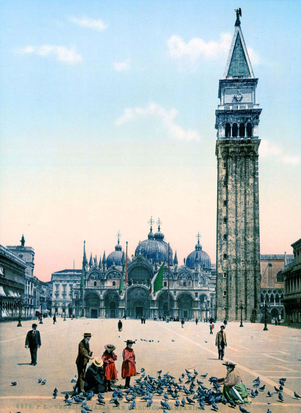 As belas fotos coloridas de Veneza, em 1890, feitas pelo processo de fotocromo 19