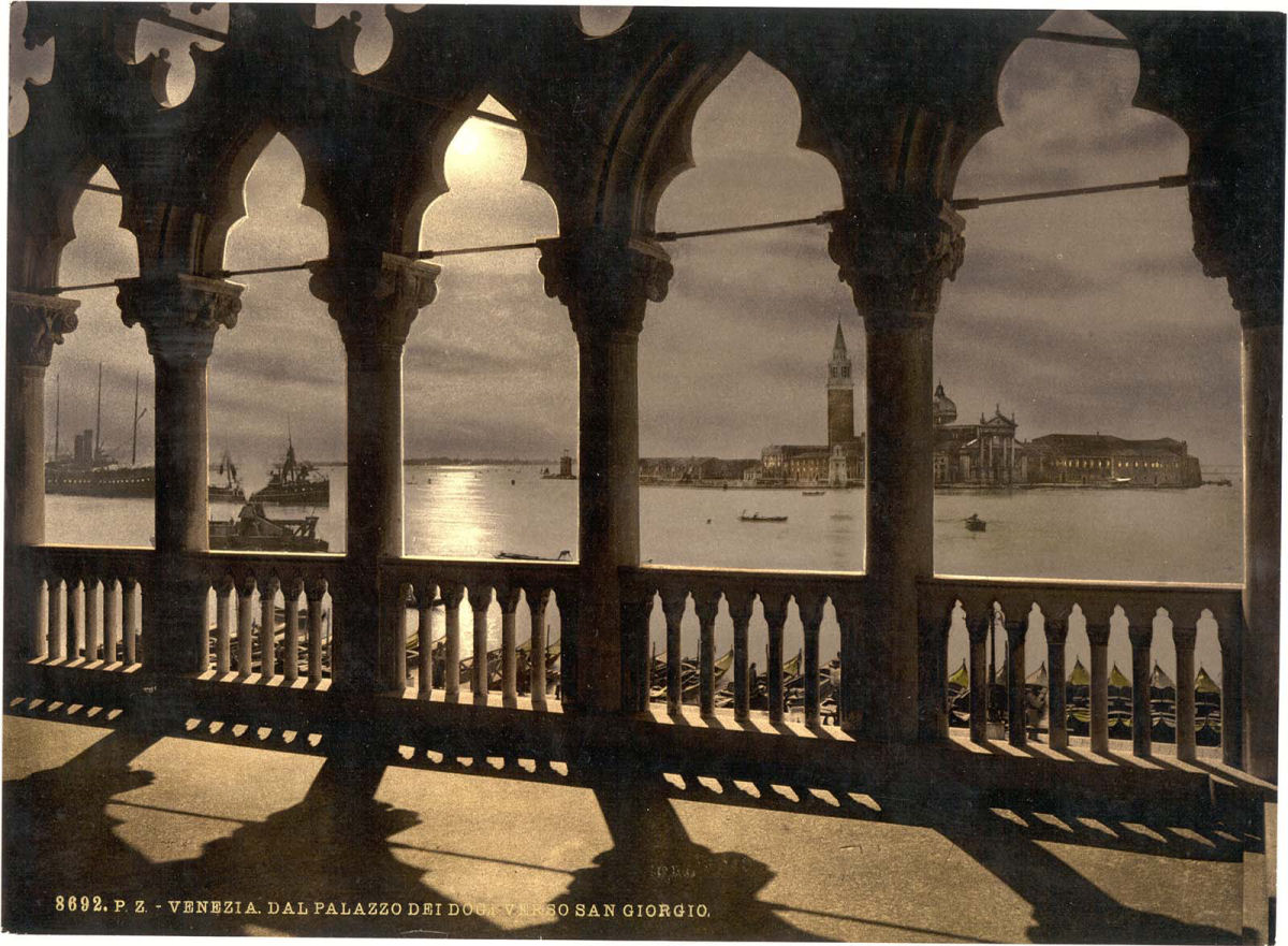 As belas fotos coloridas de Veneza, em 1890, feitas pelo processo de fotocromo 20