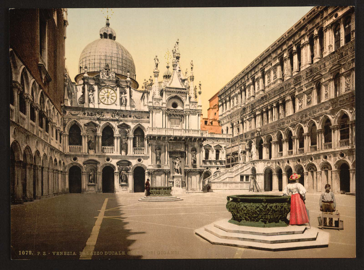 As belas fotos coloridas de Veneza, em 1890, feitas pelo processo de fotocromo 21