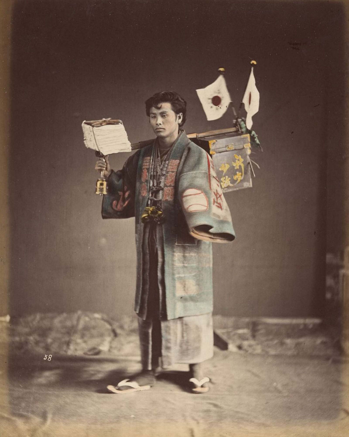 Fotografias colorizadas à mão do Japão à beira da modernidade 04