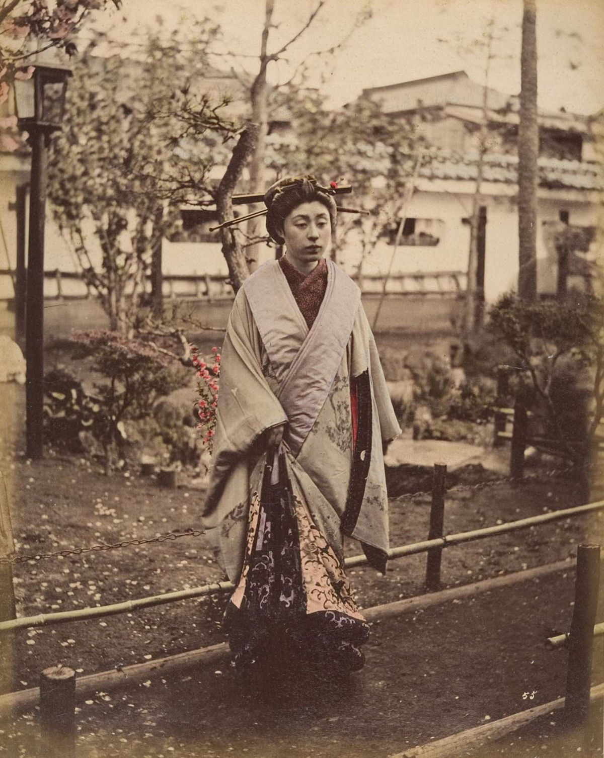 Fotografias colorizadas à mão do Japão à beira da modernidade 21