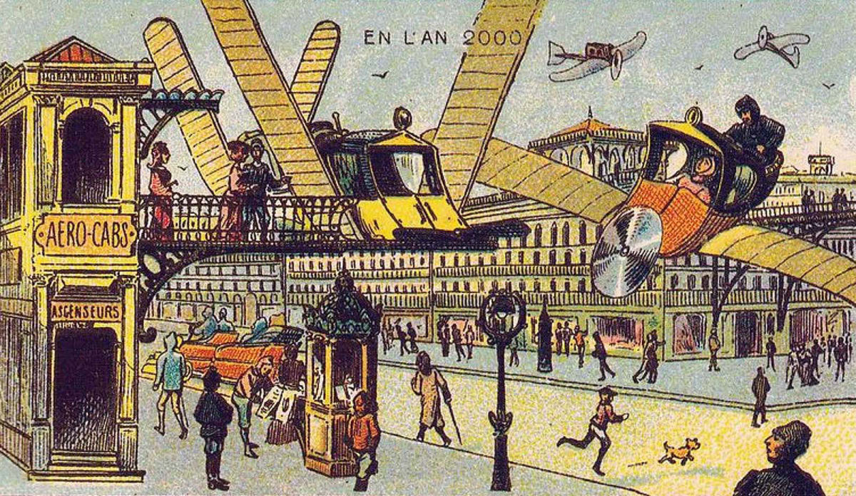 Os cartões postais do século 19 que previam o mundo no ano 2000 04