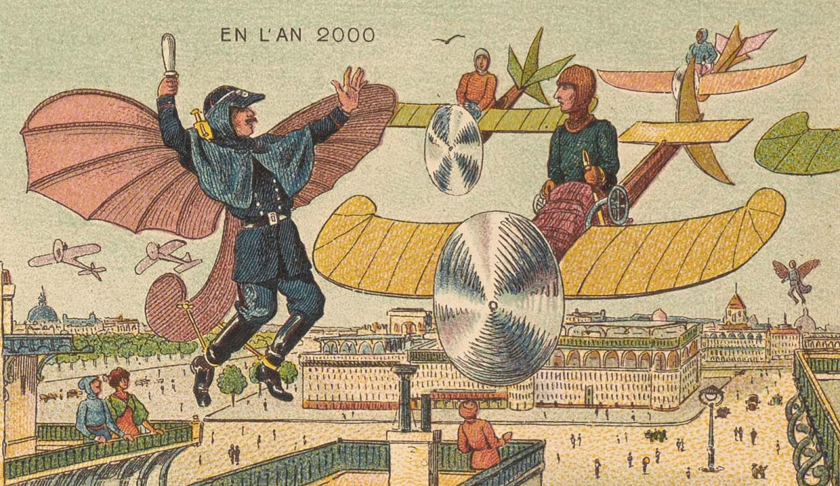 Os cartões postais do século 19 que previam o mundo no ano 2000 10