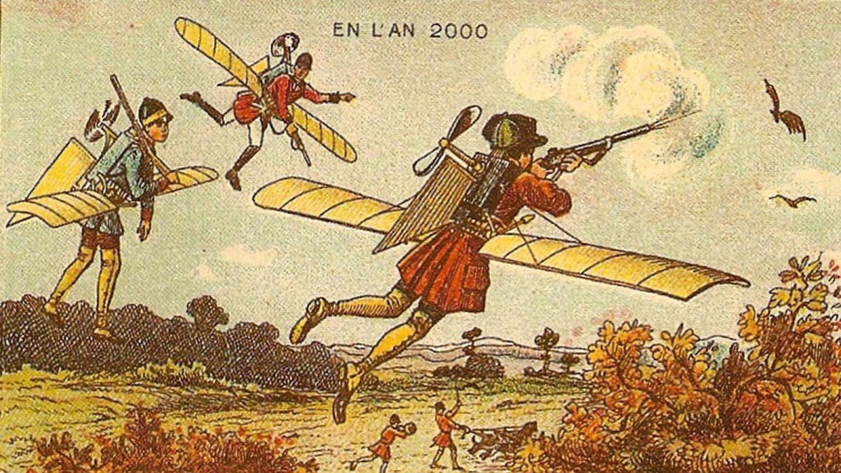 Os cartões postais do século 19 que previam o mundo no ano 2000 25
