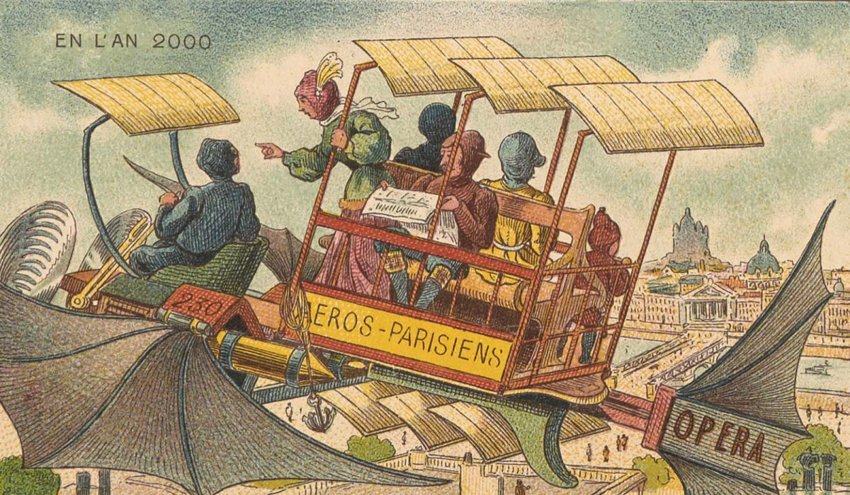 Os cartões postais do século 19 que previam o mundo no ano 2000 32