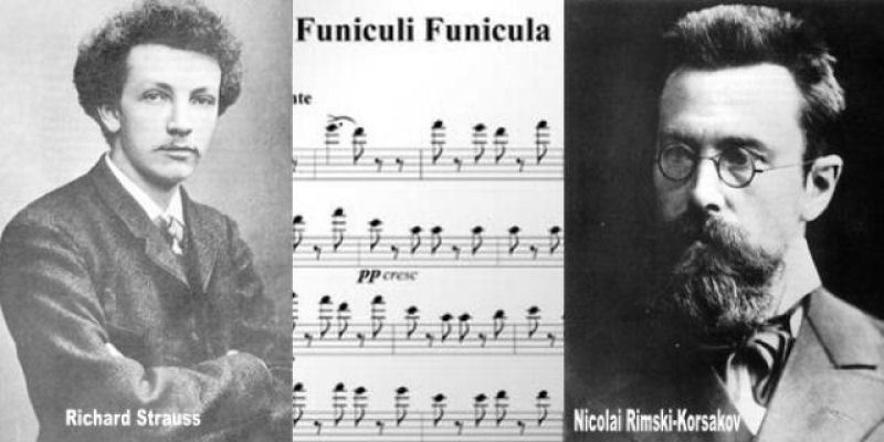 A história de Funiculí, Funiculá