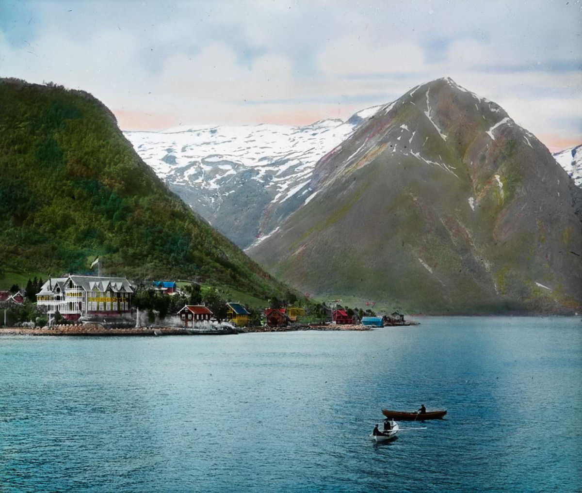 Incríveis fotos antigas da Noruega criadas a partir de slides de lanterna mágica 05