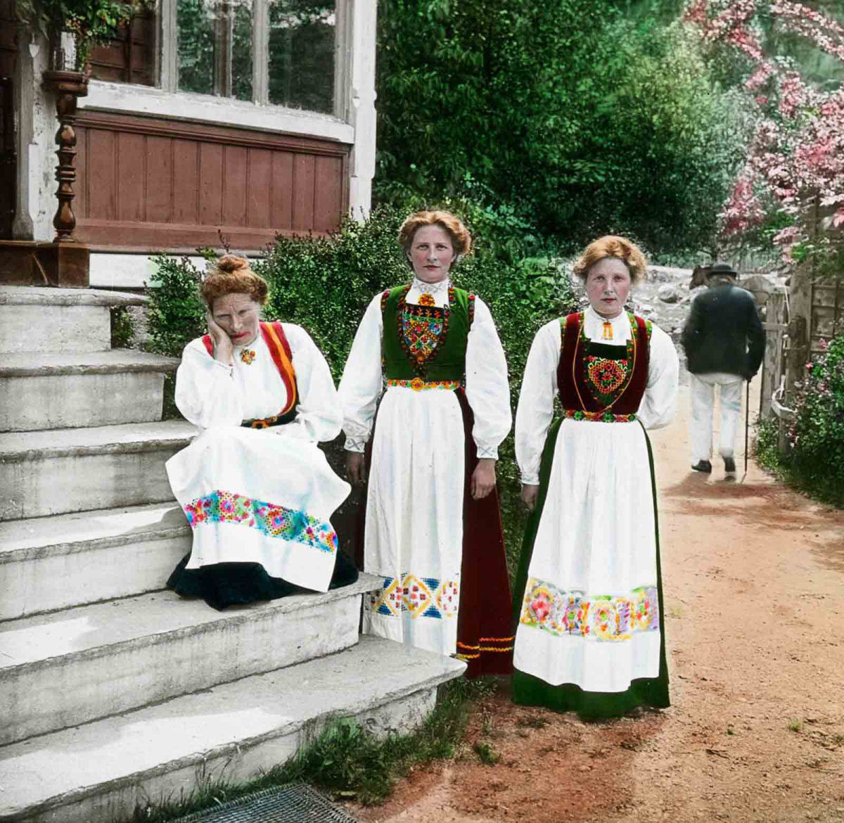 Incríveis fotos antigas da Noruega criadas a partir de slides de lanterna mágica 08