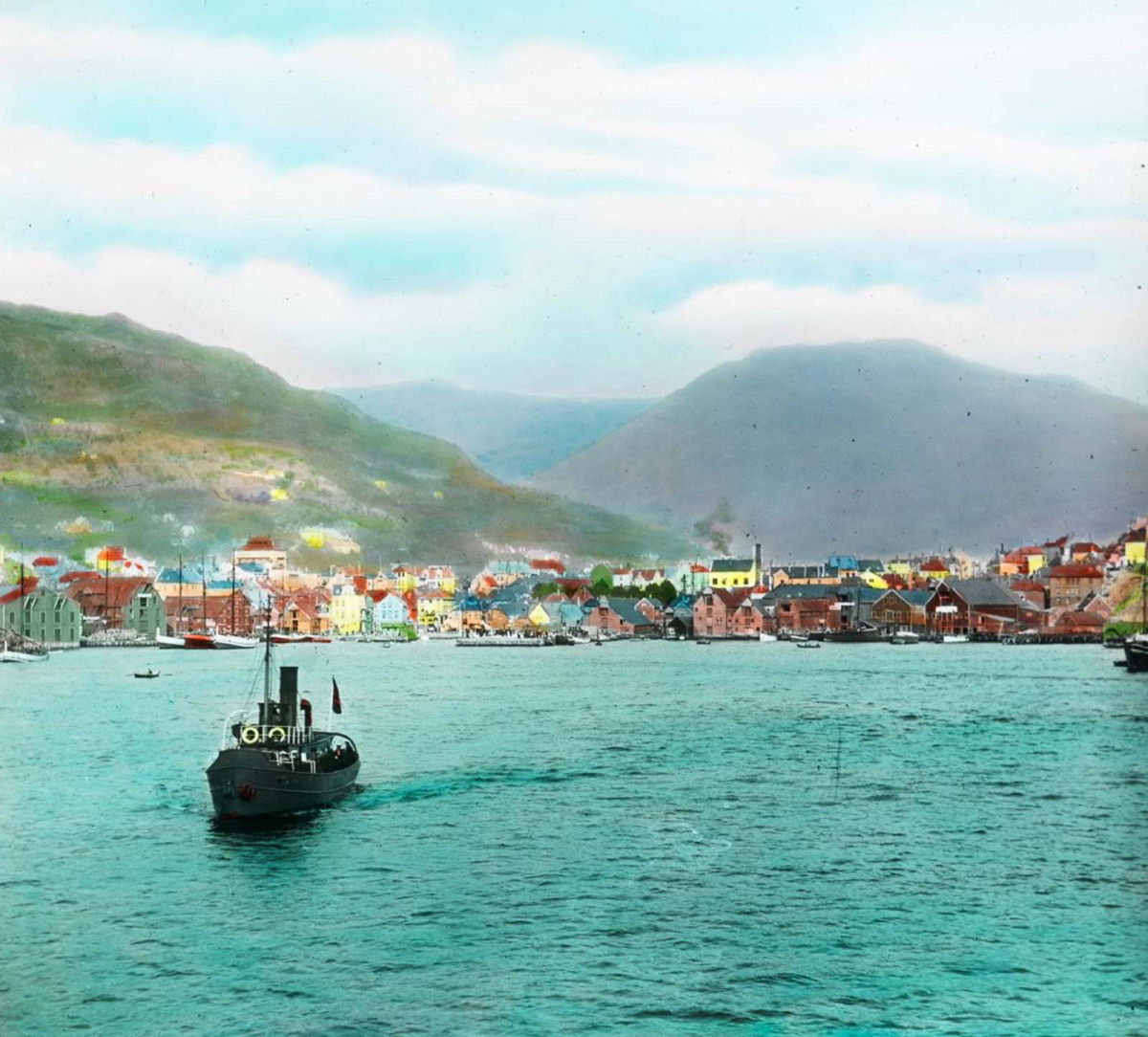 Incríveis fotos antigas da Noruega criadas a partir de slides de lanterna mágica 11