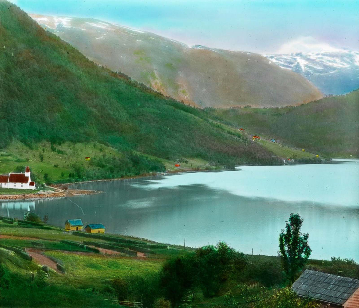 Incríveis fotos antigas da Noruega criadas a partir de slides de lanterna mágica 12