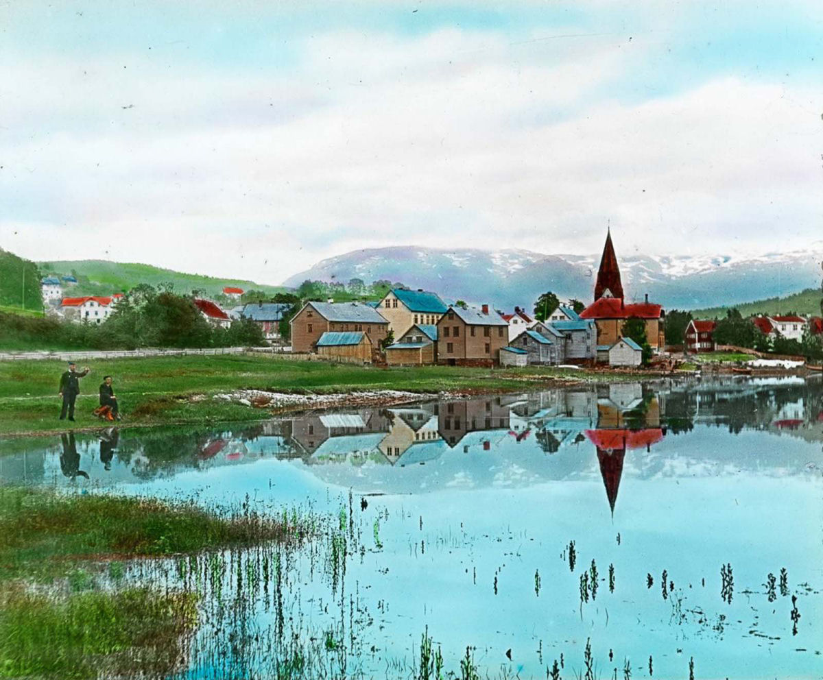 Incríveis fotos antigas da Noruega criadas a partir de slides de lanterna mágica 22