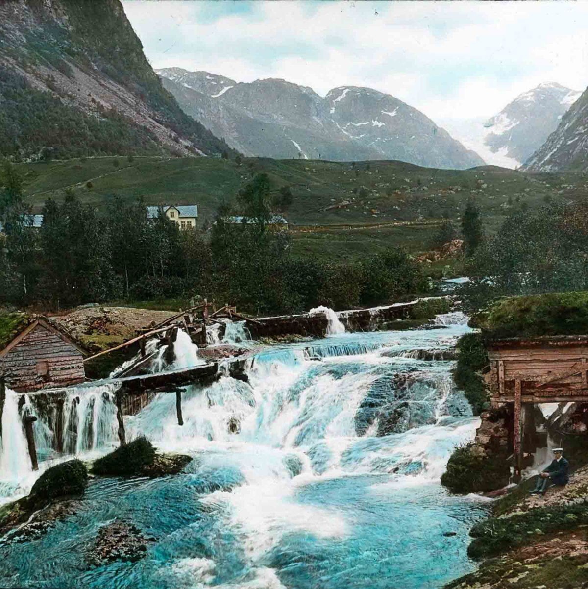 Incríveis fotos antigas da Noruega criadas a partir de slides de lanterna mágica 34