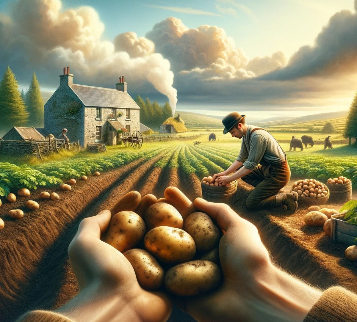 Uma breve história produtiva da onipresente batata