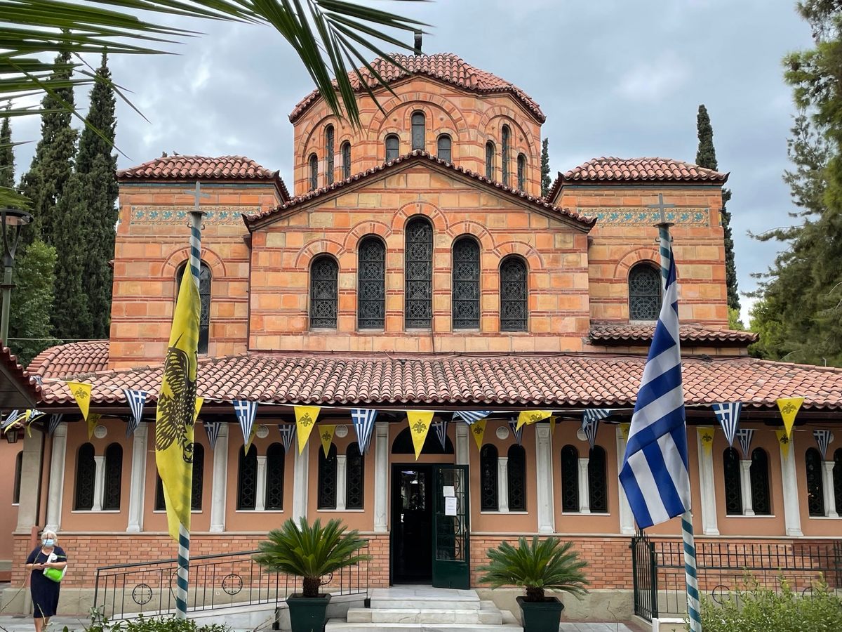A Igreja bizantina de Agios Sostis que foi transferida de Paris para Atenas
