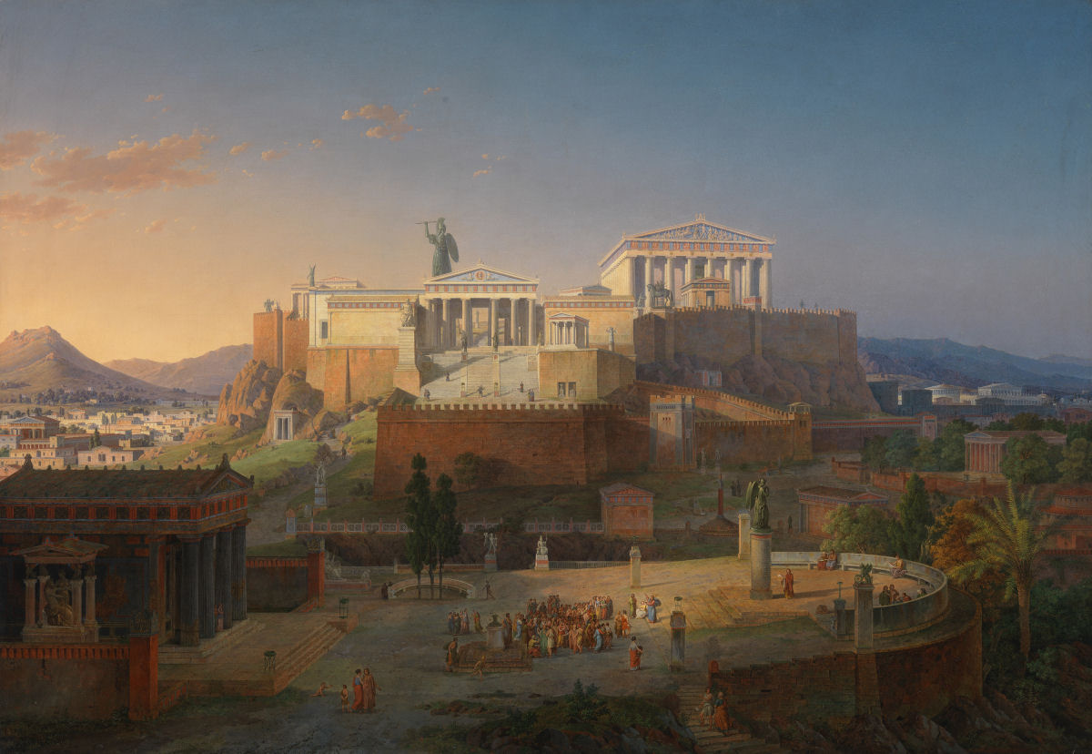 Apenas os antigos atenienses mais ricos pagavam impostos, e eles se gabavam disso